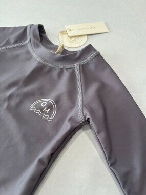 Boy - 3-6M - NWT Quincy Mae Rashguard in Lagoon